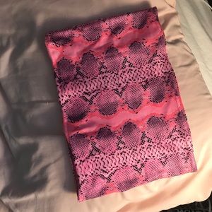 Dolls kill size small snake skin tube top